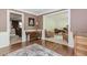 Spacious foyer showcasing hardwood floors and an open view into adjacent rooms at 2205 Parliament Dr, Lawrenceville, GA 30043