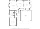 Home floor plan featuring the Primary Bedroom, living spaces, kitchen, and garage at 2692 Glenrose Hl, Atlanta, GA 30341
