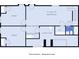 Basement level floor plan showcases the layout including bedrooms, recreation room, kitchen/bar room, and bathrooms at 580 Hutchens Se Rd, Atlanta, GA 30354