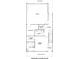 Ground floor plan featuring a garage, laundry, elevator, bedroom/office, walk-in closet and bath at 2200 Carlton Ct # 6, Atlanta, GA 30318