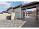 Outdoor deck area with tile flooring and entrance to the building at 1199 Huff Rd # 121, Atlanta, GA 30318