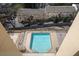 Aerial view of the community pool, perfect for relaxation and recreation at 2479 Peachtree Ne Rd # 912, Atlanta, GA 30305