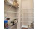 The pantry features wire shelving offering lots of storage space for supplies at 3066 Quantum Ln # 24, Atlanta, GA 30341