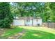 Back exterior of home with grass lawn at 1251 Richland Sw Rd, Atlanta, GA 30310