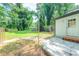 Backyard with grassy lawn and stone patio at 1251 Richland Sw Rd, Atlanta, GA 30310