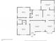 Detailed floor plan shows layout with bedrooms, bathrooms, living spaces, laundry, and kitchen measurements at 1251 Richland Sw Rd, Atlanta, GA 30310