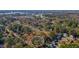 Picturesque aerial view of wooded neighborhood showcasing the property's location with surrounding landscape at 3310 Bryan Way, Marietta, GA 30008