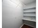 Walk-in closet features shelving and rod space for optimal organization and storage at 3310 Bryan Way, Marietta, GA 30008