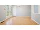Spacious dining room with natural light and double doors, perfect for entertaining at 3310 Bryan Way, Marietta, GA 30008