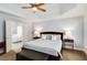 The main bedroom suite features an ensuite bathroom with a glass-enclosed shower and access to the bedroom at 2149 Whittier Nw Pl, Atlanta, GA 30318