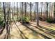 An expansive backyard with mature trees bordering the property at 3485 Sheree Trl, Stone Mountain, GA 30087