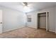 Bedroom featuring neutral walls, plush carpet, and a walk-in closet at 3485 Sheree Trl, Stone Mountain, GA 30087