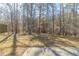 A treed backyard features a level lawn and a concrete patio at 3127 Leyland Ct, Decatur, GA 30034