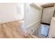 Entryway includes stairs leading down and storage lockers at 589 Auburn Ne Ave # F, Atlanta, GA 30312