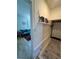 Hallway with built in locker storage looking into the living room at 589 Auburn Ne Ave # F, Atlanta, GA 30312