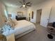 Stylish bedroom with decor, a ceiling fan, and carpeted floors at 3987 Allegretto Cir # 250, Atlanta, GA 30339