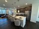 Modern kitchen featuring a large island, stainless steel appliances, and pendant lighting at 3987 Allegretto Cir # 250, Atlanta, GA 30339