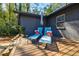 Relaxing deck area with comfortable lounge chairs and ample space for outdoor living at 727 Cool Hollow Dr, Decatur, GA 30033