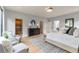 Spacious main bedroom featuring a walk-in closet, ensuite bathroom and seating area at 1653 Wayland Ne Cir, Brookhaven, GA 30319