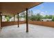 Spacious covered patio area perfect for outdoor relaxation and entertaining at 1653 Wayland Ne Cir, Brookhaven, GA 30319