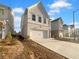 New home with two-car garage and long driveway at 3624 Silvery Way, Powder Springs, GA 30127