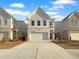 Charming two-story home with a two-car garage and a well-maintained front yard at 3624 Silvery Way, Powder Springs, GA 30127