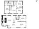 Detailed floor plan showcasing the layout of the home's two floors at 1521 Dianne Se Ct, Atlanta, GA 30316