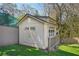 Charming shed with a small porch in the backyard at 1521 Dianne Se Ct, Atlanta, GA 30316