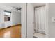 Bright bathroom with a shower-tub combo and neutral wall and flooring at 300 Peachtree St # 23-A, Atlanta, GA 30308