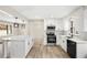 Spacious open-concept kitchen with a center island and stainless steel appliances at 2167 Cedar Dr, Lawrenceville, GA 30043