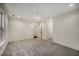 Bright bedroom featuring carpet, ceiling fan and white trim at 993 Northrope Ne Dr, Atlanta, GA 30324