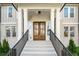 Close up of the front entrance of a home, showcasing a charming staircase and an inviting entryway at 993 Northrope Ne Dr, Atlanta, GA 30324