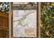 Park map illustrating the Confluence Trail system, highlighting the trailheads, distances and points of interest at 993 Northrope Ne Dr, Atlanta, GA 30324