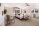 Relaxing main bedroom with vaulted ceiling, large windows, and natural light at 3331 Casa Linda Dr, Decatur, GA 30032