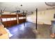 Unfinished two-car garage offering ample space for parking and storage solutions at 4852 Gold Nugget Way, Sugar Hill, GA 30518