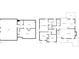 A floor plan showing the layout of first and second floor with garage at 31 Wyngate Ct, Dallas, GA 30157