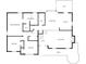 This detailed floor plan showcases the layout of a home's second floor and outdoor deck at 31 Wyngate Ct, Dallas, GA 30157