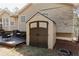 Backyard with a well-maintained storage shed offering ample outdoor storage space at 31 Wyngate Ct, Dallas, GA 30157