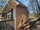 Exterior shot of house showing windows with black shutters at 3116 Lake Monroe Rd, Douglasville, GA 30135