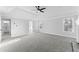 Bright Primary bedroom with trey ceiling, fireplace, and Primary bathroom access at 4275 Azalea Walk, Ellenwood, GA 30294