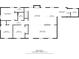 A detailed floor plan showing the layout of the rooms, including their dimensions, for the main floor of the house at 4885 Pisgah Rd, Cumming, GA 30028