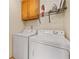 Laundry room with modern appliances at 6105 Queen Anne Ct, Norcross, GA 30093