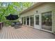 Inviting back deck with comfortable seating, perfect for outdoor relaxation and entertaining at 31 Greenland Trce, Atlanta, GA 30342