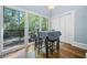 Breakfast nook with large windows and access to the outdoor deck at 31 Greenland Trce, Atlanta, GA 30342