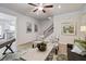 Inviting living space with hardwood floors, a stairway, and decor at 315 Skye Ln # 50, Cartersville, GA 30121