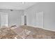Bedroom with new carpet being installed and ensuite bathroom at 5338 Timor Trl, Lithonia, GA 30038