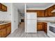 Functional kitchen space with tile flooring and modern appliances, perfect for everyday cooking needs at 114 Belmonte Sw Dr, Atlanta, GA 30311