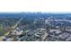 Scenic aerial view of a residential complex close to commercial buildings with a distant city skyline at 1261 Lavista Ne Rd # B3, Atlanta, GA 30324