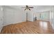 Inviting living room featuring hardwood floors, neutral walls, and ample natural light at 2664 Homeland Dr, Atlanta, GA 30360