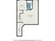Basement floor plan featuring a recreation room, storage, bedroom, and bathroom at 233 Retreat Ln, Canton, GA 30114